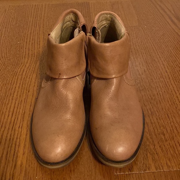 Dkode Leather tan booties Size 38 / 8 - Picture 2 of 11